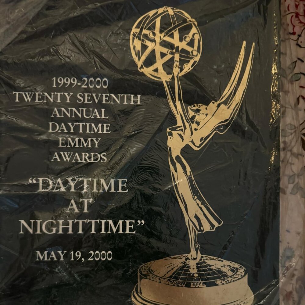 Daytime Emmy Awards Program & Invitation to Rosie O'Donnell Post-Party
